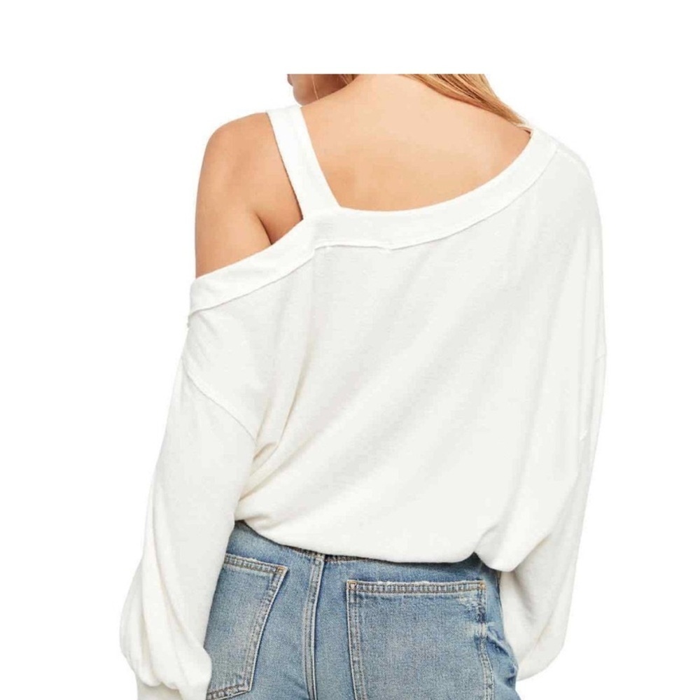 We the Free Free People Womens Saratoga One Shoulder Top Size M (n3 - Picture 2 of 15
